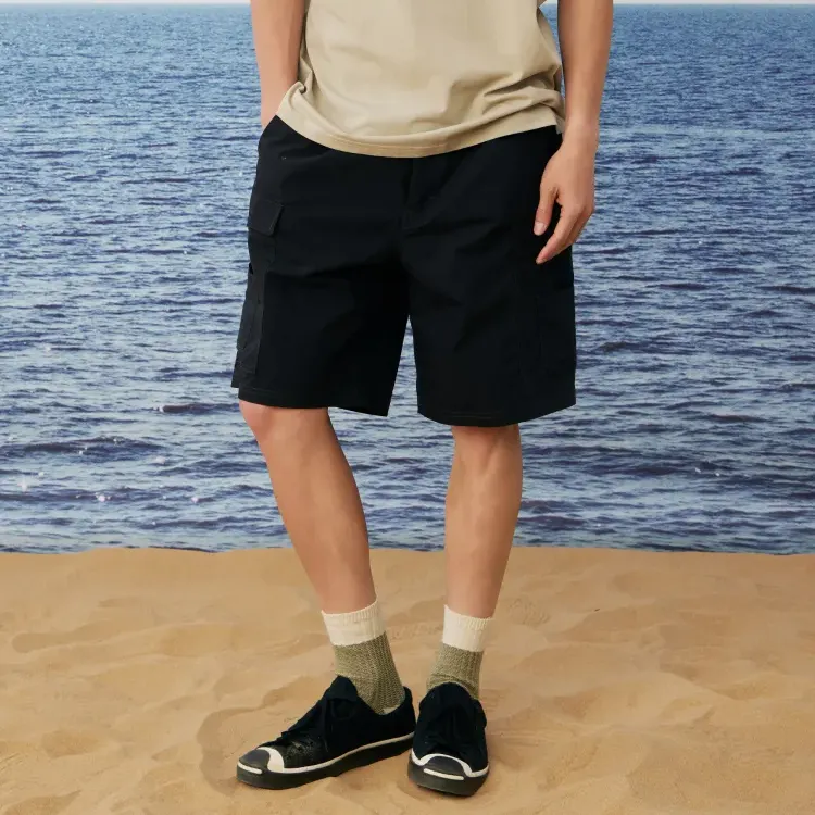 Converse UTILITY Casual Shorts Men's Black-3