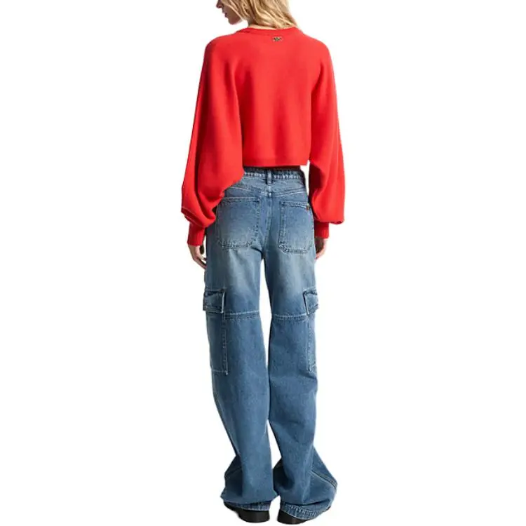 MICHAEL KORS Wool Dolman Sleeve Sweater-1