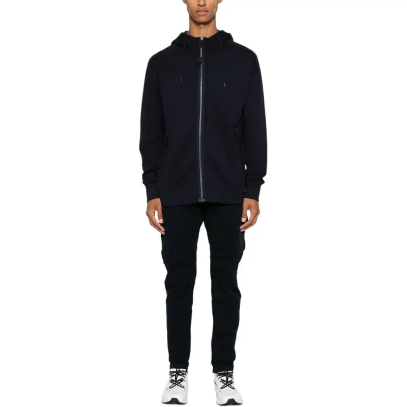 C.P.Company Goggles detail Zip up Hoodie-2