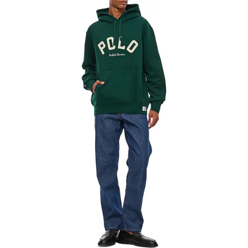 Polo Ralph Lauren Logo Patch Jersey Hoodie-2