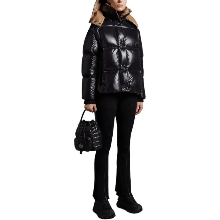 Moncler Parana Series Down Jacket Coat Women's Black-3