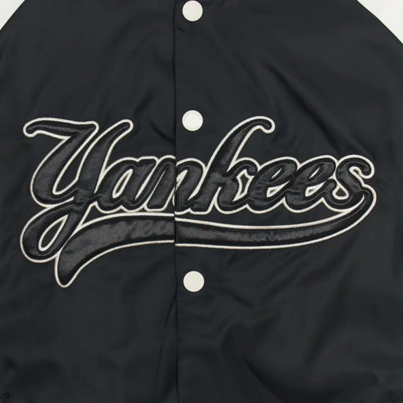 MLB SS24 New York Yankees Baseball Jacket Unisex Black-5