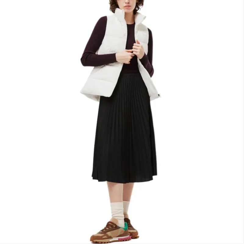 LACOSTE Vests Women's Ecru-2