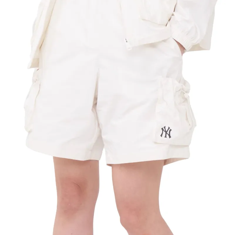 MLB Basic New York YankeesGofcore Cargo Shorts Unisex Ivory-4