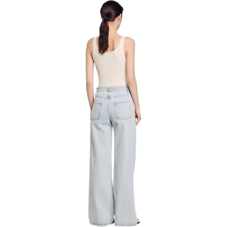 Sandro Sequin embellished Jeans-3