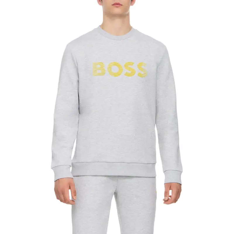 HUGO BOSS Sweatshirt Men's Gray-3
