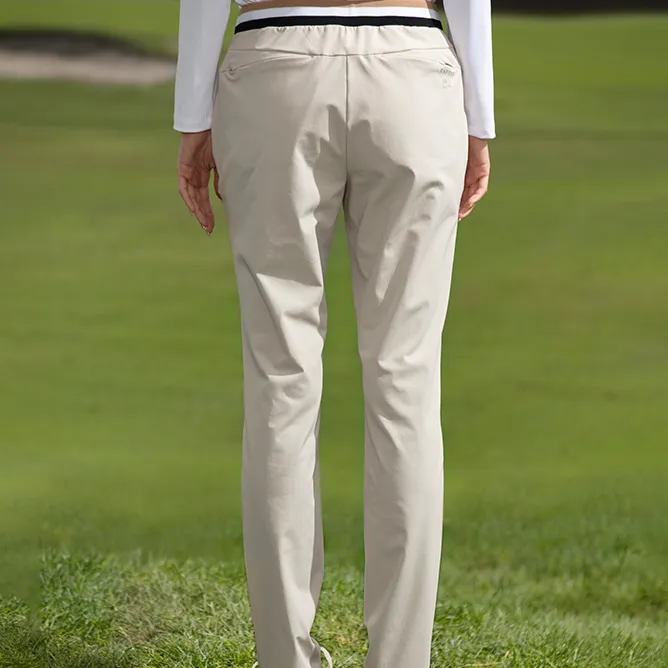 RAPIDO GOLF Casual Pants Women's Beige-4