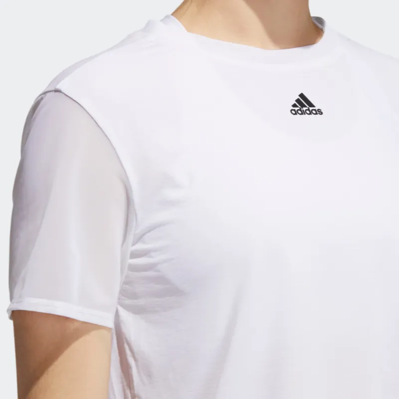 Adidas Crop Tops Women's White-4