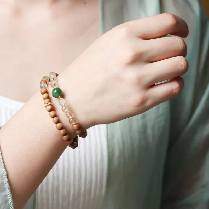 TIANTAISHAN Hetian Jade Bracelets Jasper Unisex-5