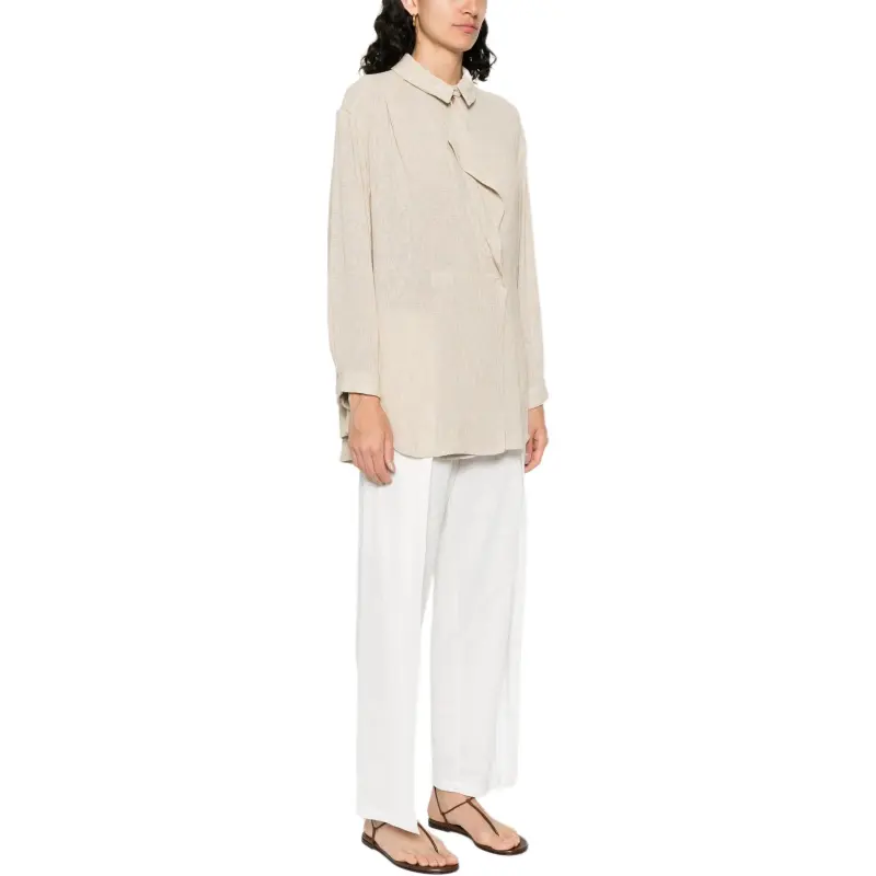 GIORGIO ARMANI Ruffle detail Blouse-3