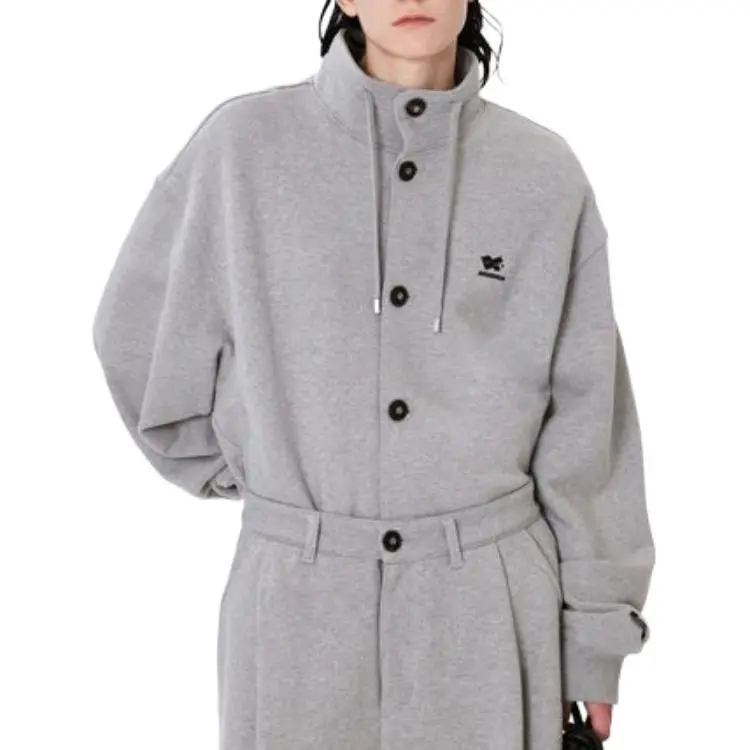 ADER ERROR Logo embroidered Cotton Jacket-3