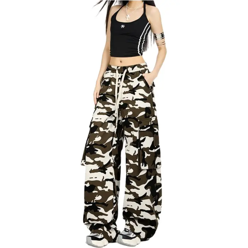Concubine Zhu Jeans Women's Camouflage-3