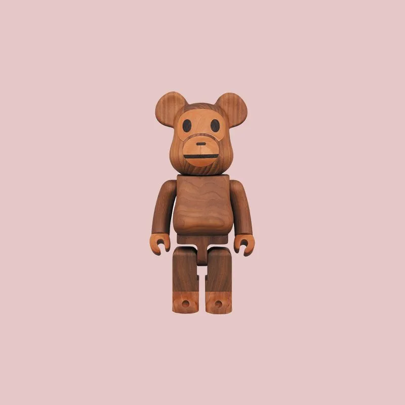 BE@RBRICK Karimoku BABY MILO (R) 400%-1