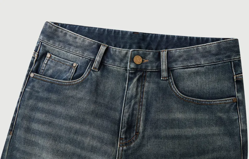 C'N'C New Order & Classics Series Jeans Men's Denim Blue-5