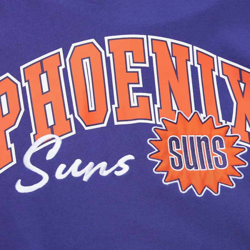 Mitchell & Ness x NBA Purple Phoenix Suns Sweatshirt Men's Purple-3