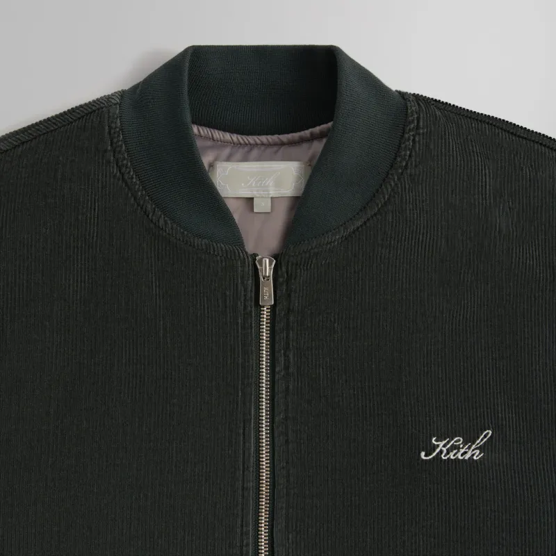 KITH Washed Corduroy Avery Bomber Jacket-2