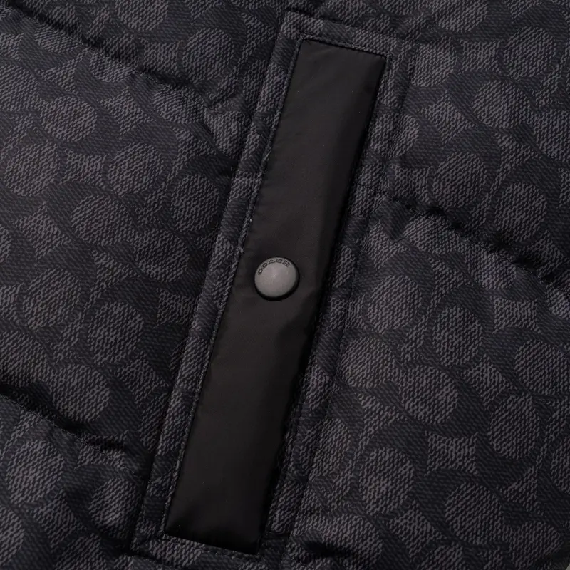 COACH Down Jackets Men Black-5