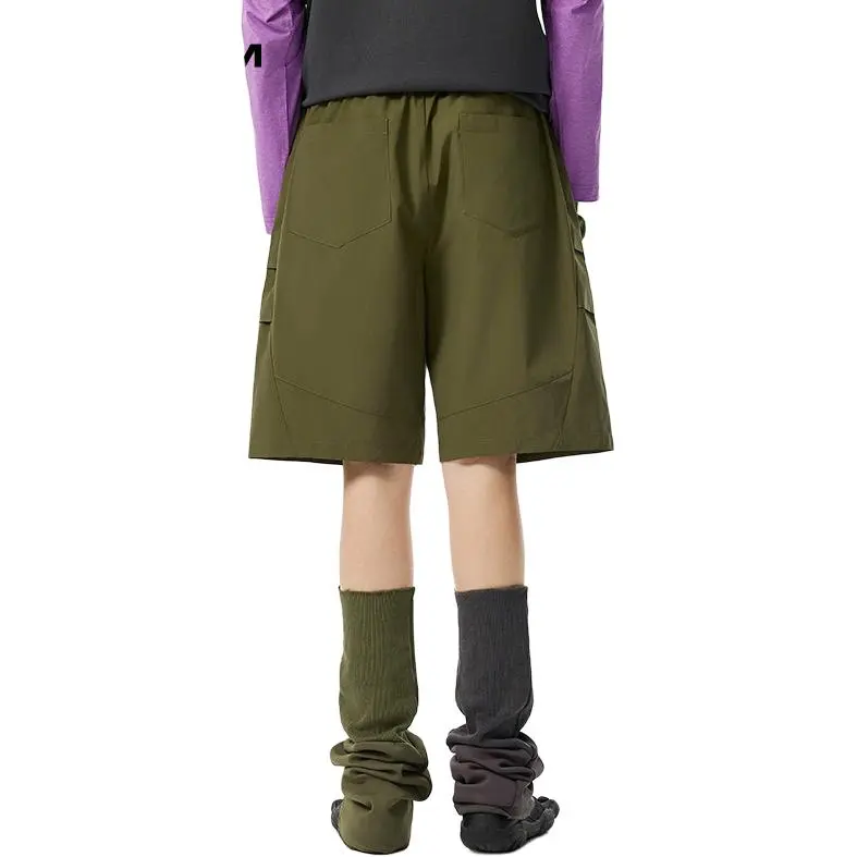 VOLCOM SS25 Casual Shorts Unisex Army Green-2