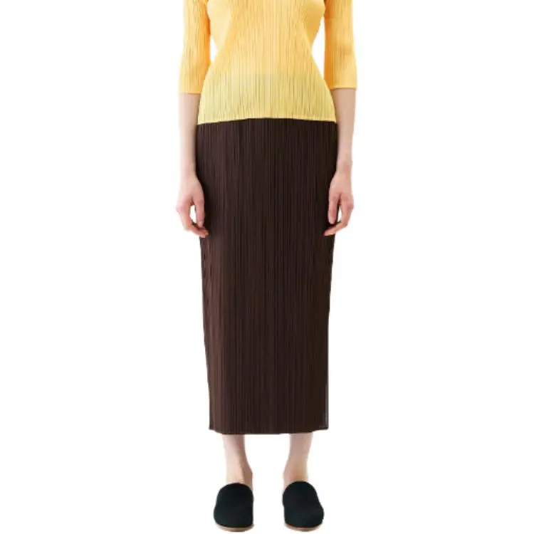 PLEATS PLEASE ISSEY MIYAKE Casual Long Skirt Women's-2