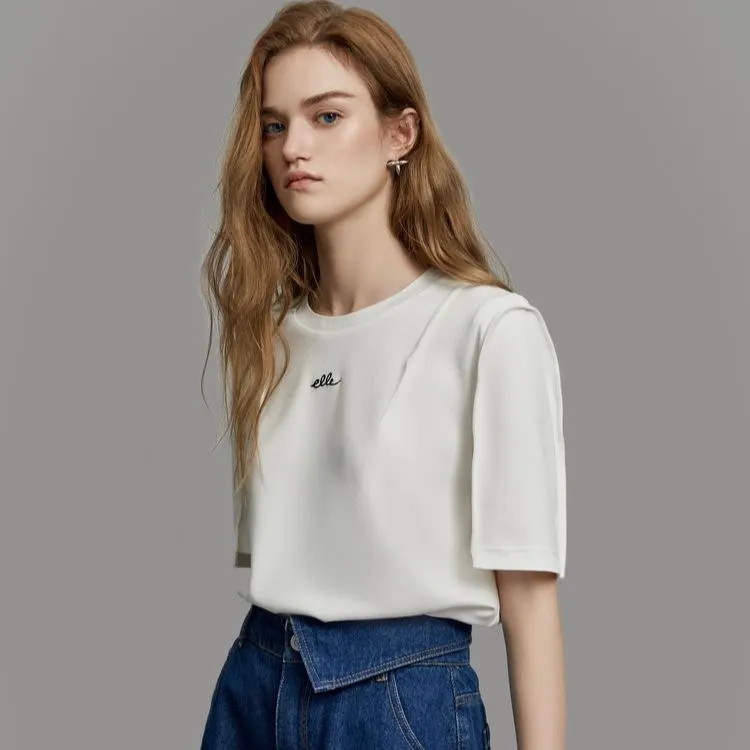 ELLE Crop Tops Women's-2