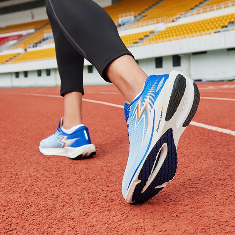 361° 2.5 Pro Muscle Cloud Cushioning Anti Slip Wear Resistant Breathability Low Top Running Shoes Unisex Glacier Blue-9