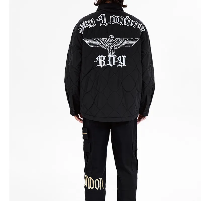 Boy London Puffer Jacket Unisex Black-3