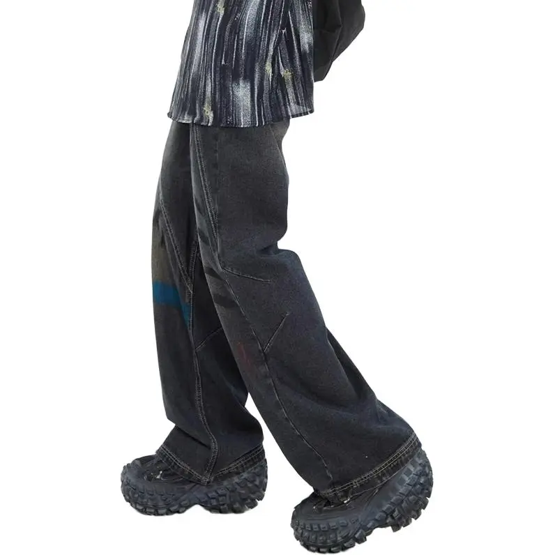 NHZN Jeans Unisex Blue-5