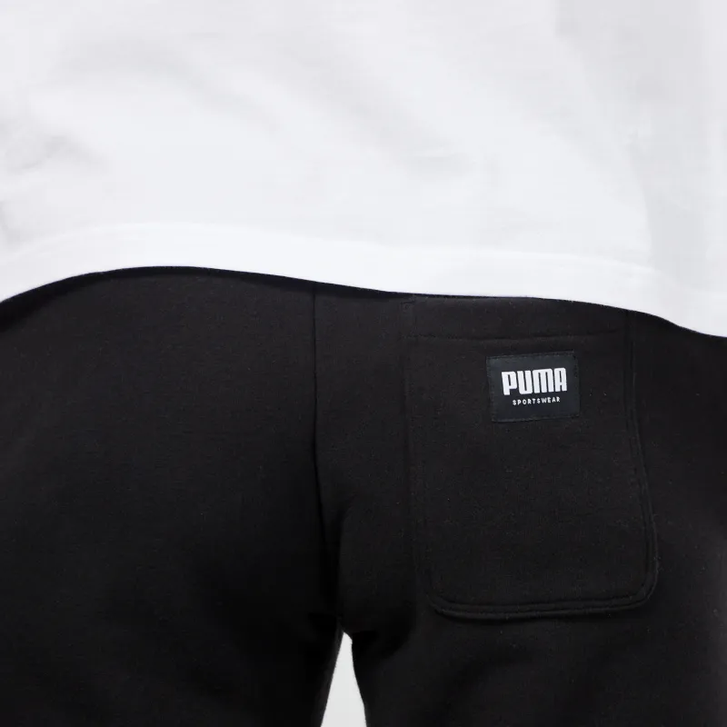 PUMA Knitted Sweatpants Men Black-7