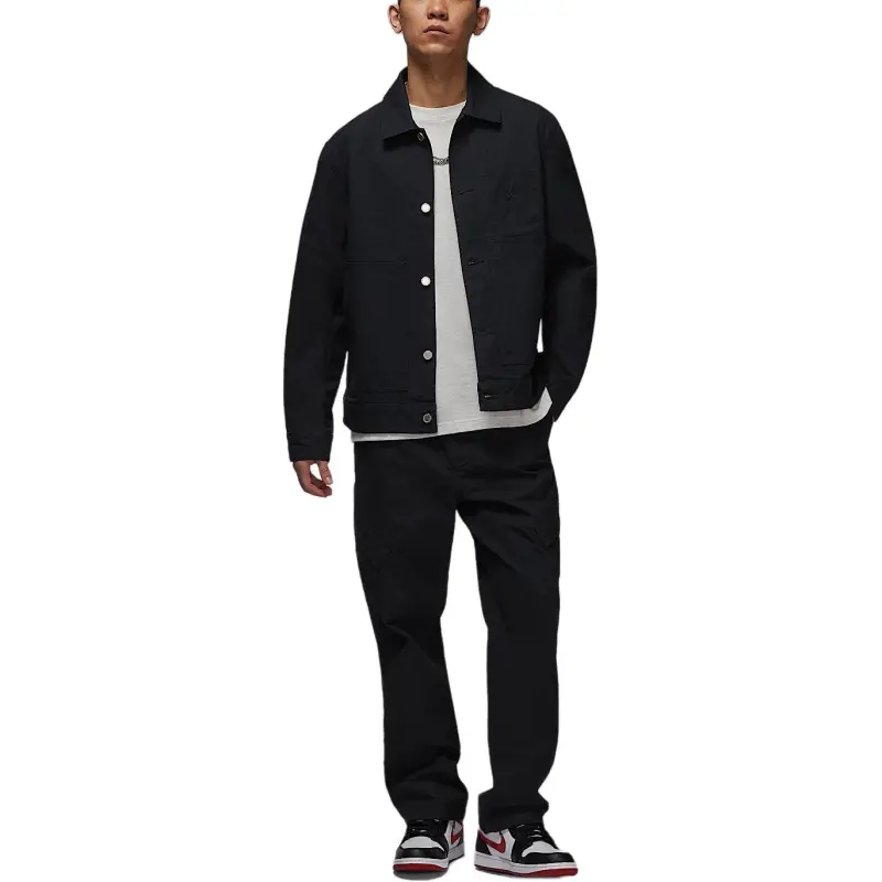 Jordan Essentials Chicago Jackets Men Black-2