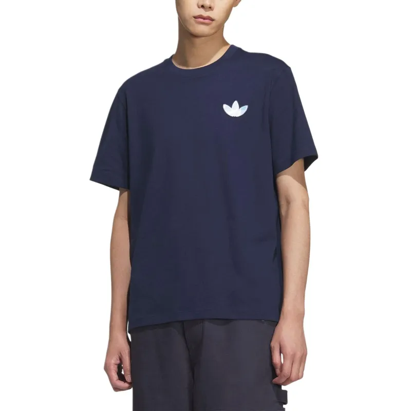 Adidas Originals Sportlife SS25 T Shirt Unisex Marine Blue-1