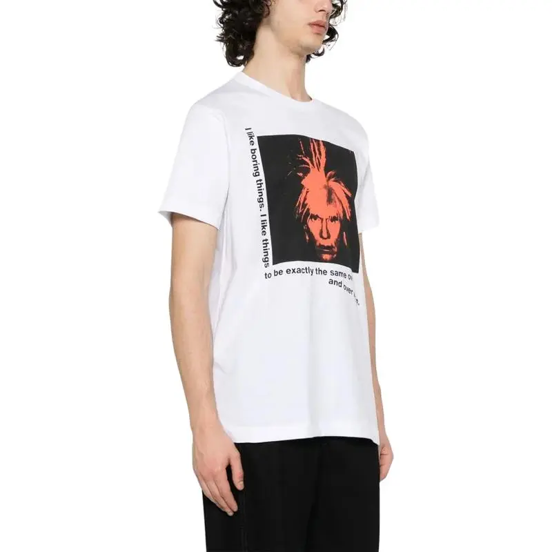 COMME DES GARCONS SHIRT X Andy Warhol Graphic Tee-2