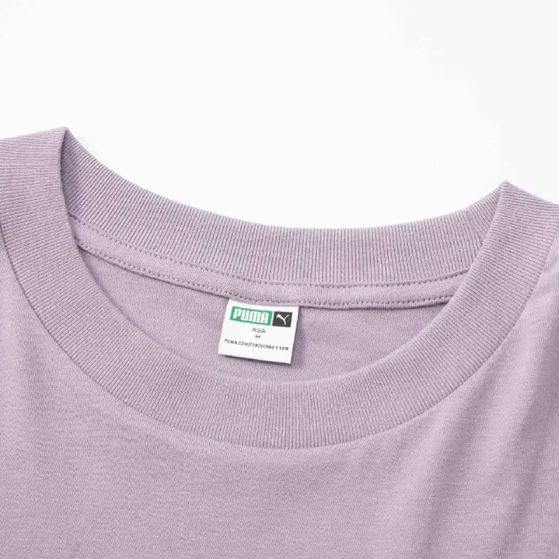 PUMA T Shirt Women's Light Purple-2
