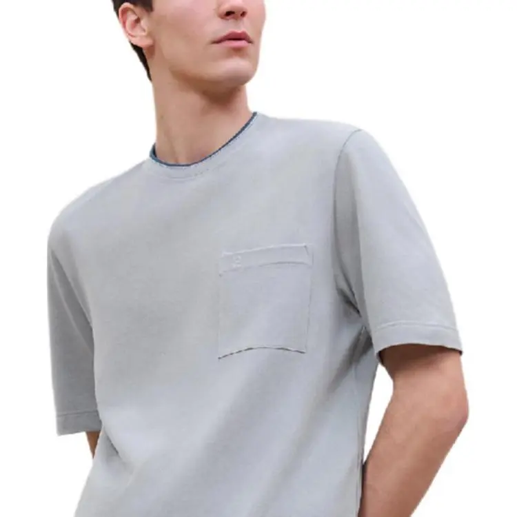 HERMES FW24 T Shirt Men's Flint Stone Color-3