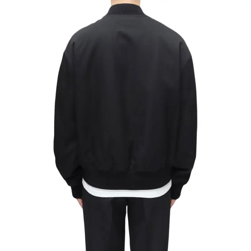 JIL SANDER Zip Up Bomber Jacket-4