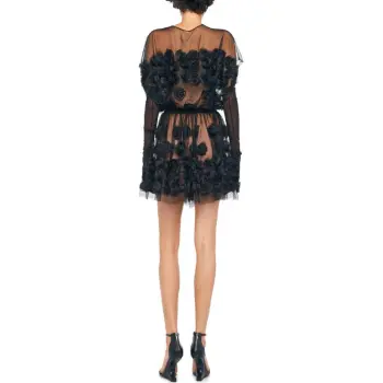NORMA KAMALI Super Os Mini Dress
