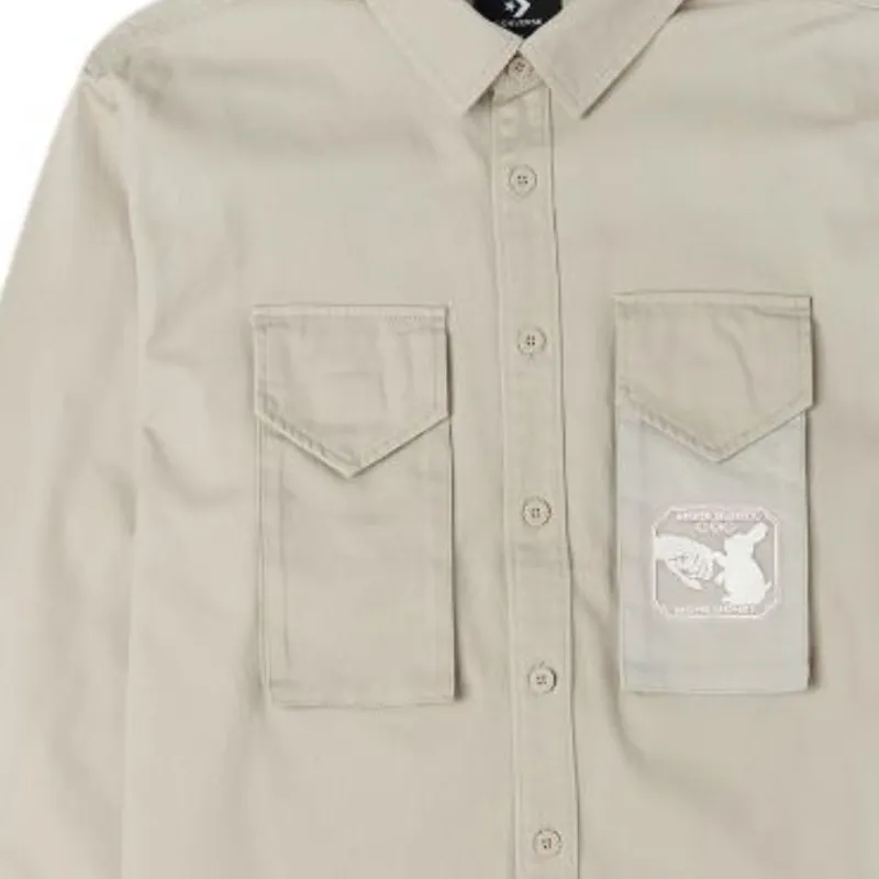 Converse Converse CNY Shirt Men's Brown-2