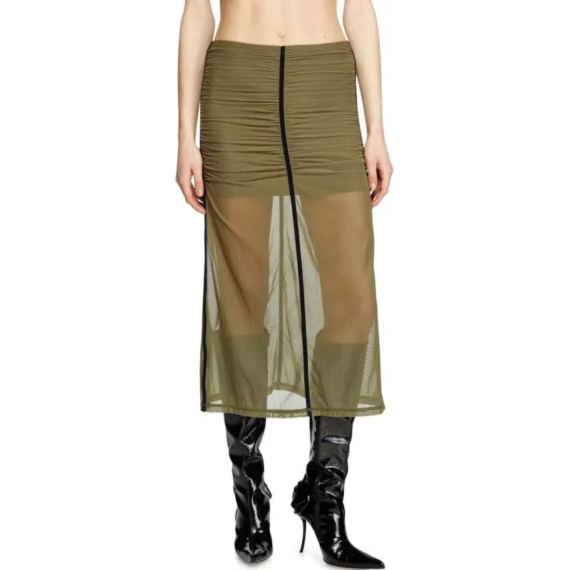 DIESEL O Ira Midi Skirt-1