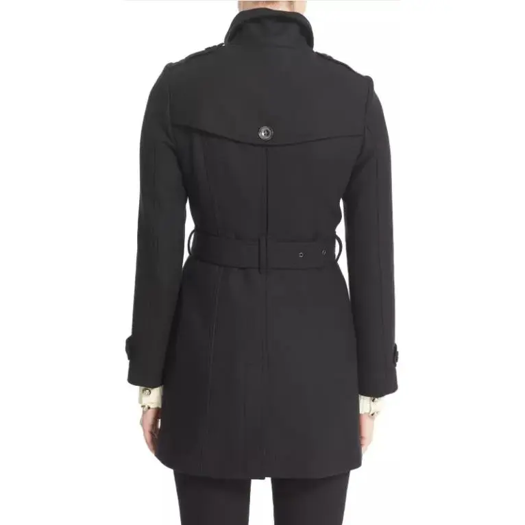 Burberry Velvet Jackets Women's Black-3