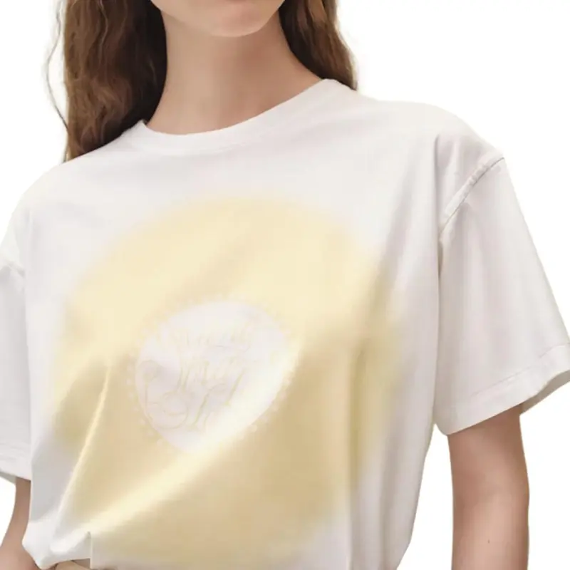HERMES T Shirts Women's White-5