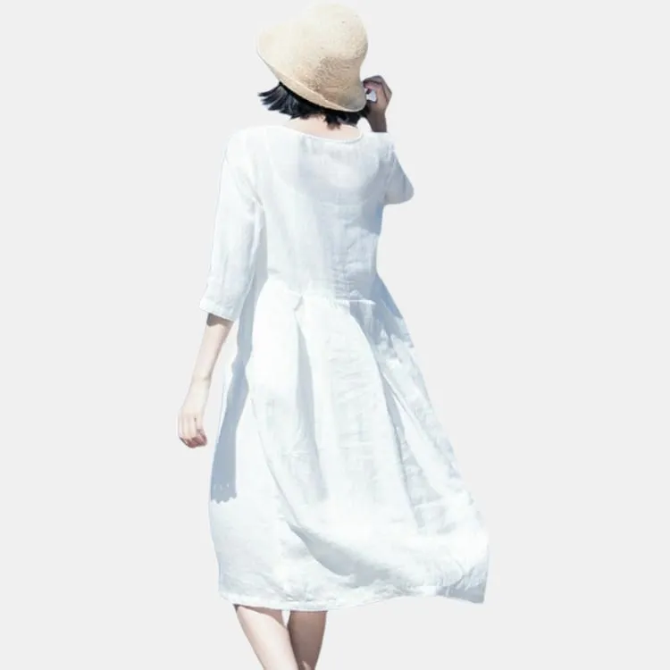 ZIMO Long Sleeved Dresses Women's-3