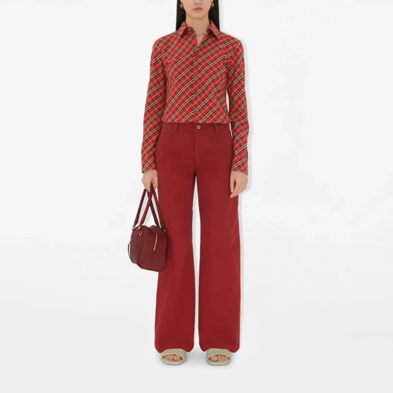 Burberry Cropped Shirt-1