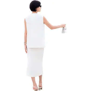 ONE SHALLOW Business Suits Women's Ivory White