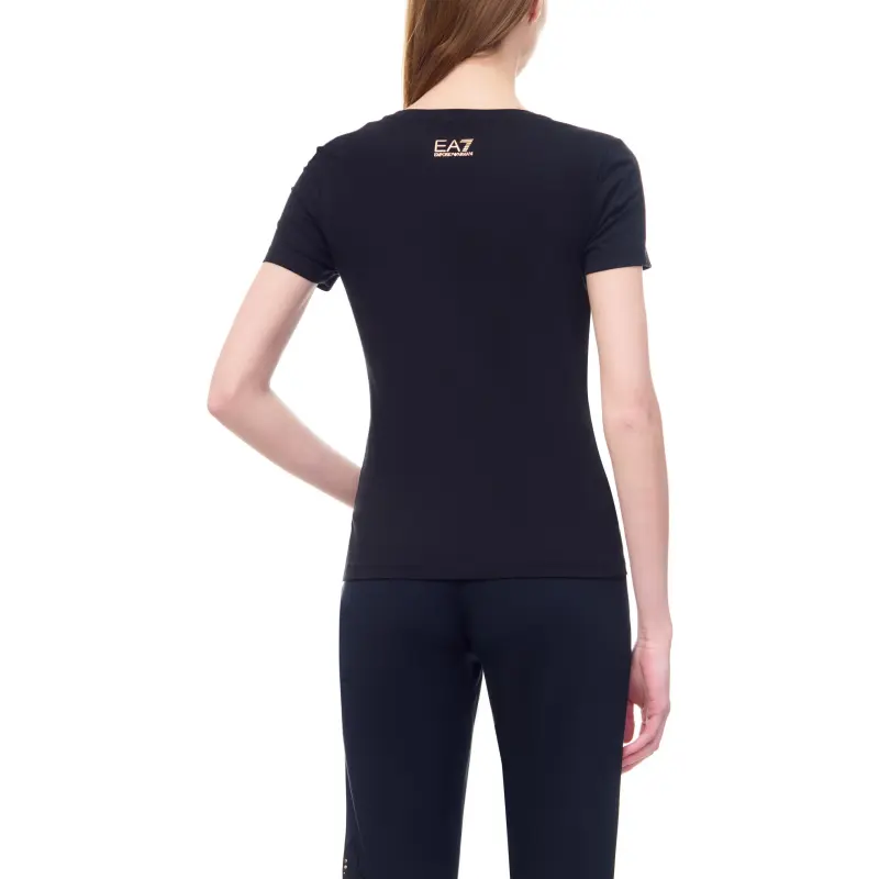 EMPORIO ARMANI EA7 T Shirt Women's Black-3