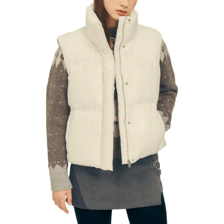 GUESS Vests Women's Ivory-2