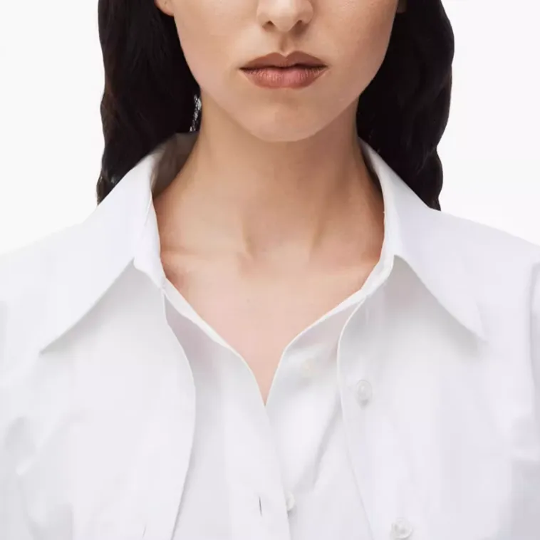 Alexander Wang SS24 Long-Sleeved Dresses Women's White-4