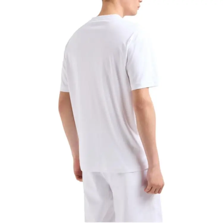EMPORIO ARMANI Cotton Interlock Crew neck T shirt-3