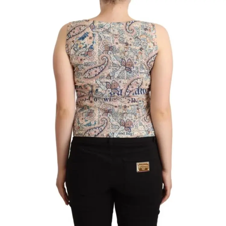 JOHN GALLIANO Tank Tops Women's Multicolor-1