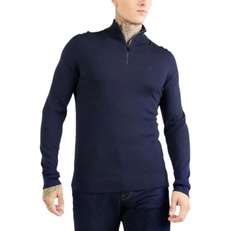 Calvin Klein Embroidered-logo Knitted Jumper-3