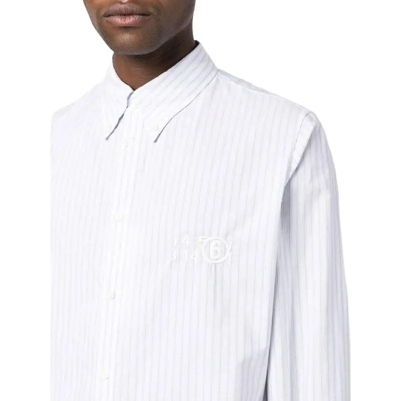 MM6 Maison Margiela Shirts Men White-4