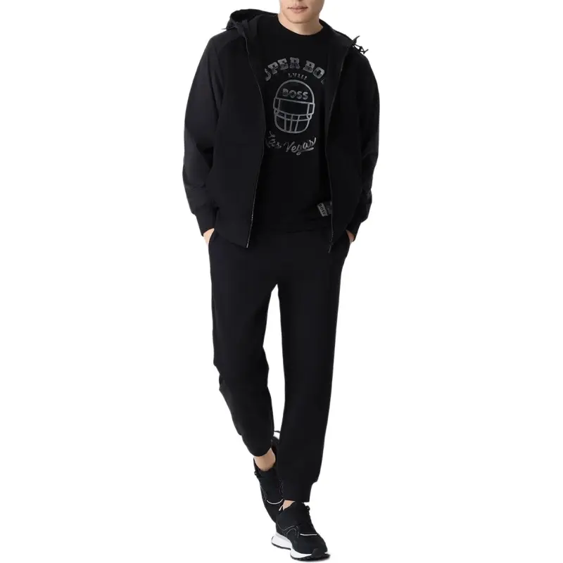 HUGO BOSS T Shirts Men Black-1